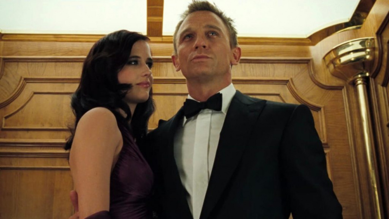   Daniel Craig e Eva Green em Cassino Royale