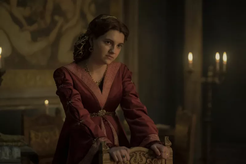   Emily Carey kao Alicent Hightower u House of the Dragon (2022-).