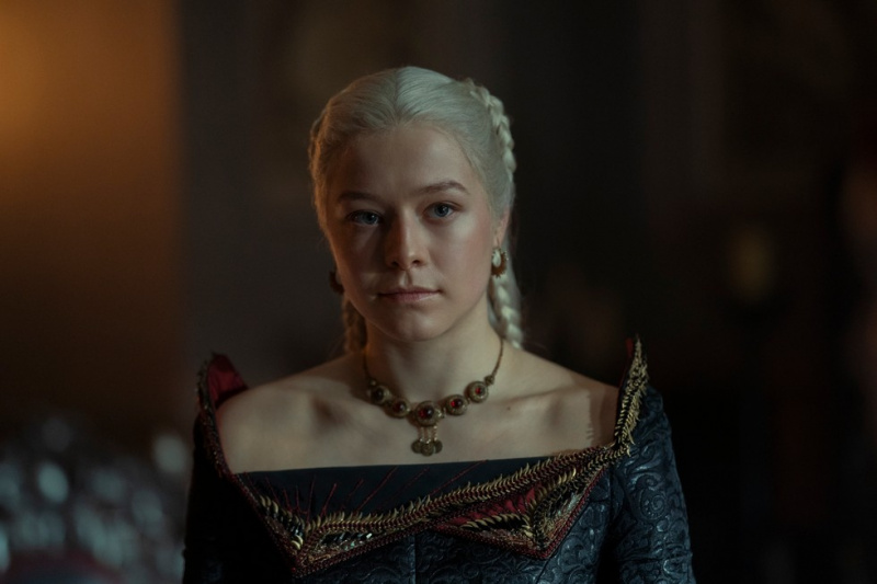   إيما د.'Arcy as Rhaenyra Targaryen