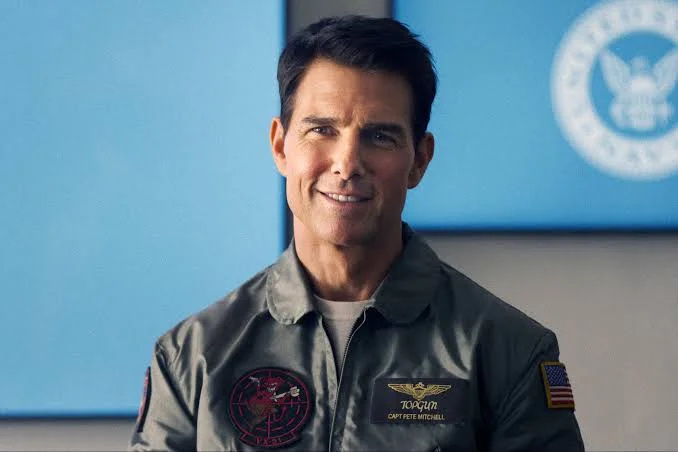   Tom Cruise elokuvassa Top Gun: Maverick