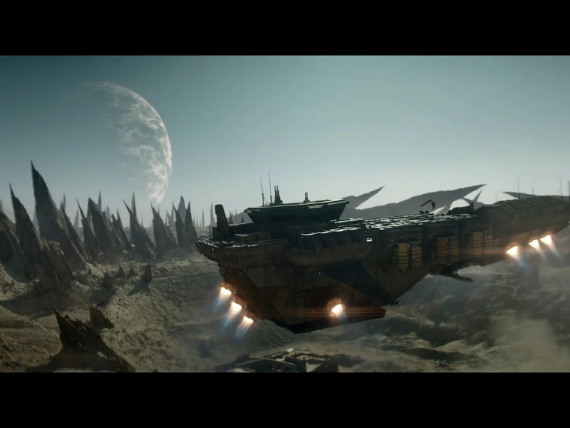   Záber z nadchádzajúceho Rebel Moon (2023).