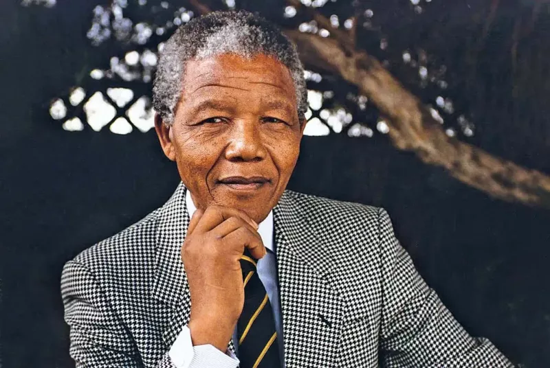   Washington organizzò una grande festa in onore di Mandela