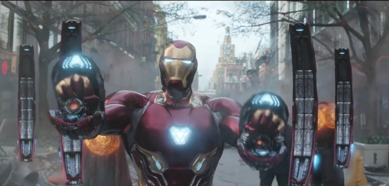   Et stillbillede fra Avengers: Infinity War