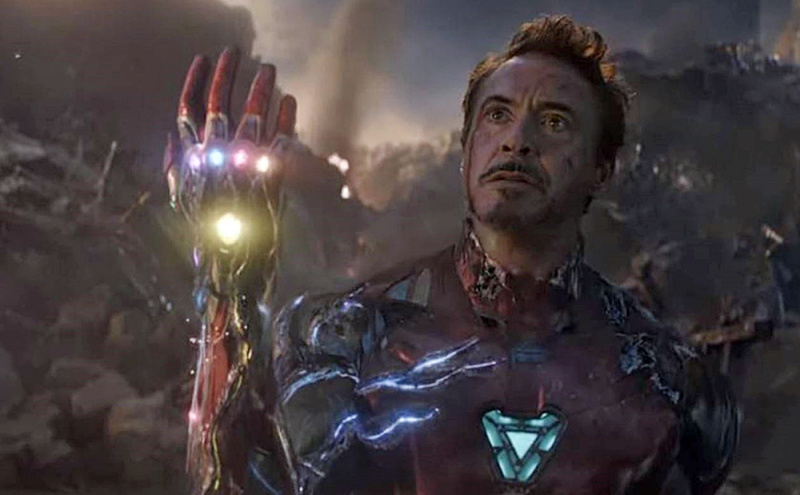   Robert Downey Jr. em Vingadores: Ultimato