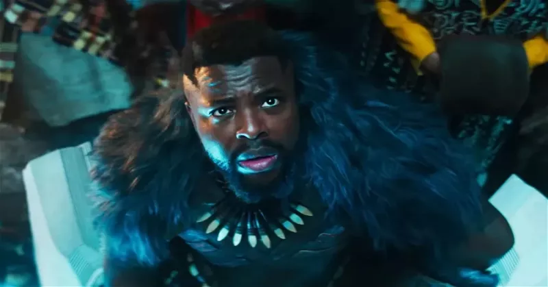   En stillbild från Black Panther 2 trailer