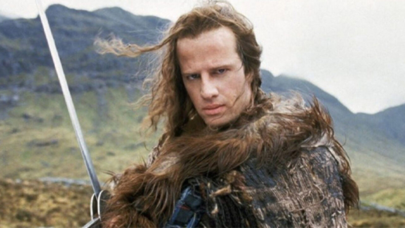   Christopher Lambert vo filme Highlander