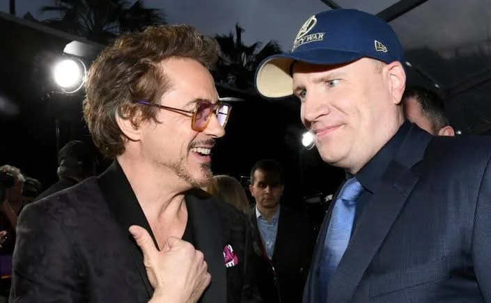   Robert Downey Jr. i Kevin Feige
