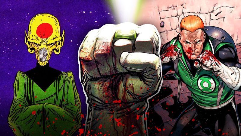 Bague Green Lantern, Dominators, Guy Gardner