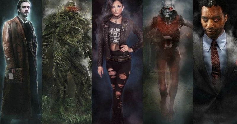 Justice League Dark Movie Characters Zatanna Swamp Thing Deadman Specter
