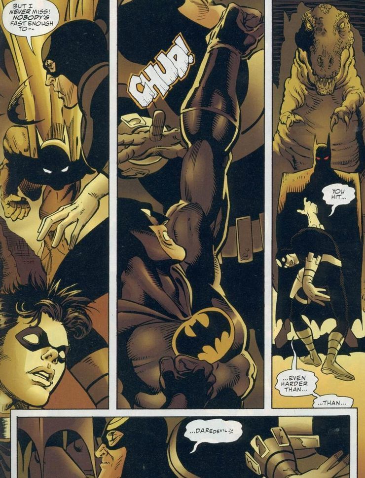 Marvel gegen DC Batman Daredevil