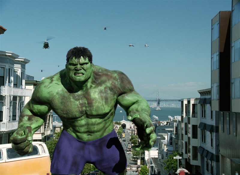   Et stillbillede fra Hulk (2003)