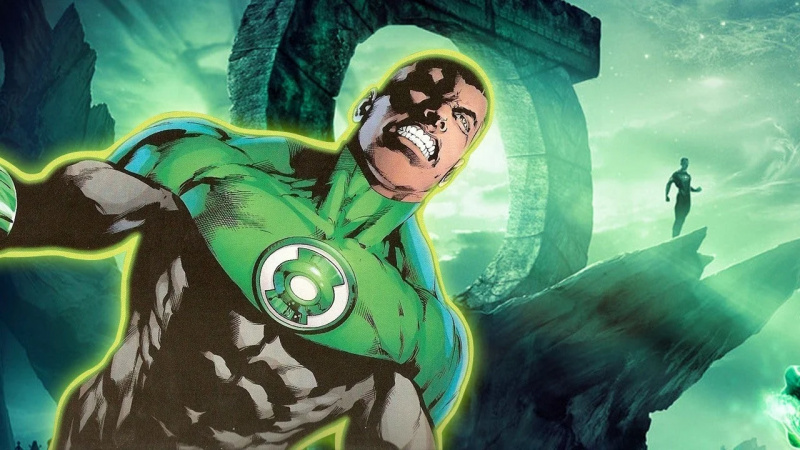   John Stewart como Lanterna Verde