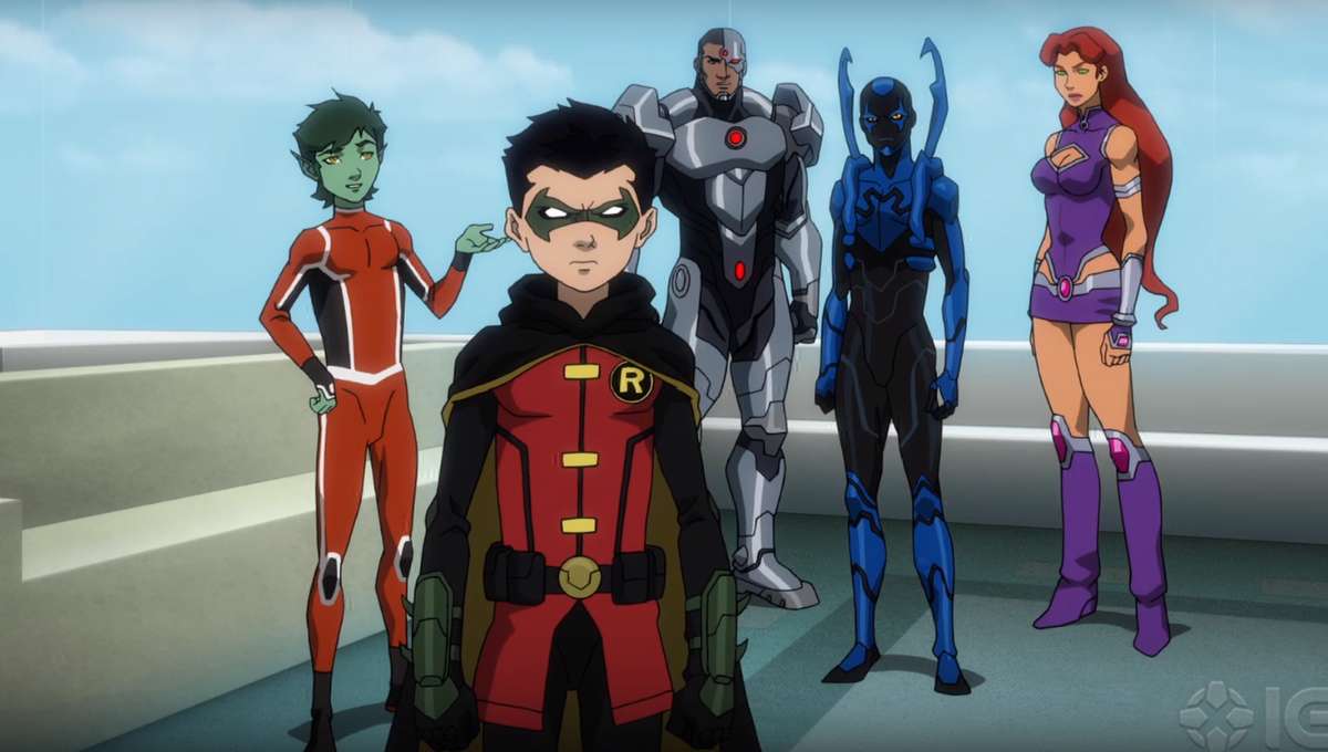 Лигата на справедливостта срещу Teen Titans