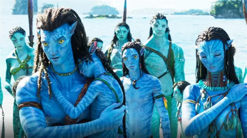  Un fotogramma da Avatar: La Via dell'Acqua