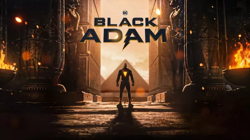   Poster del film di Black Adam.
