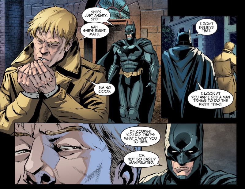   Liga Justiției John Constantine Batman Cele mai ciudate prietenii comice