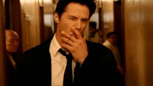   Constantine Keanu Reeves fumando