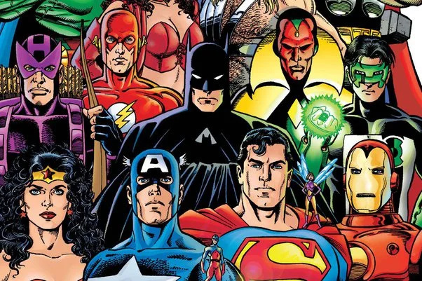   Marvel og DC tegneserieudvikling gennem årene