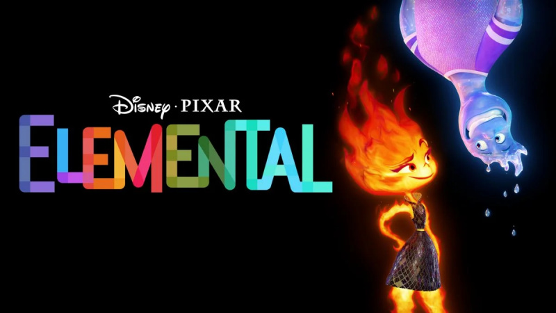   „Disney“ ir „Pixar“.'s Elemental