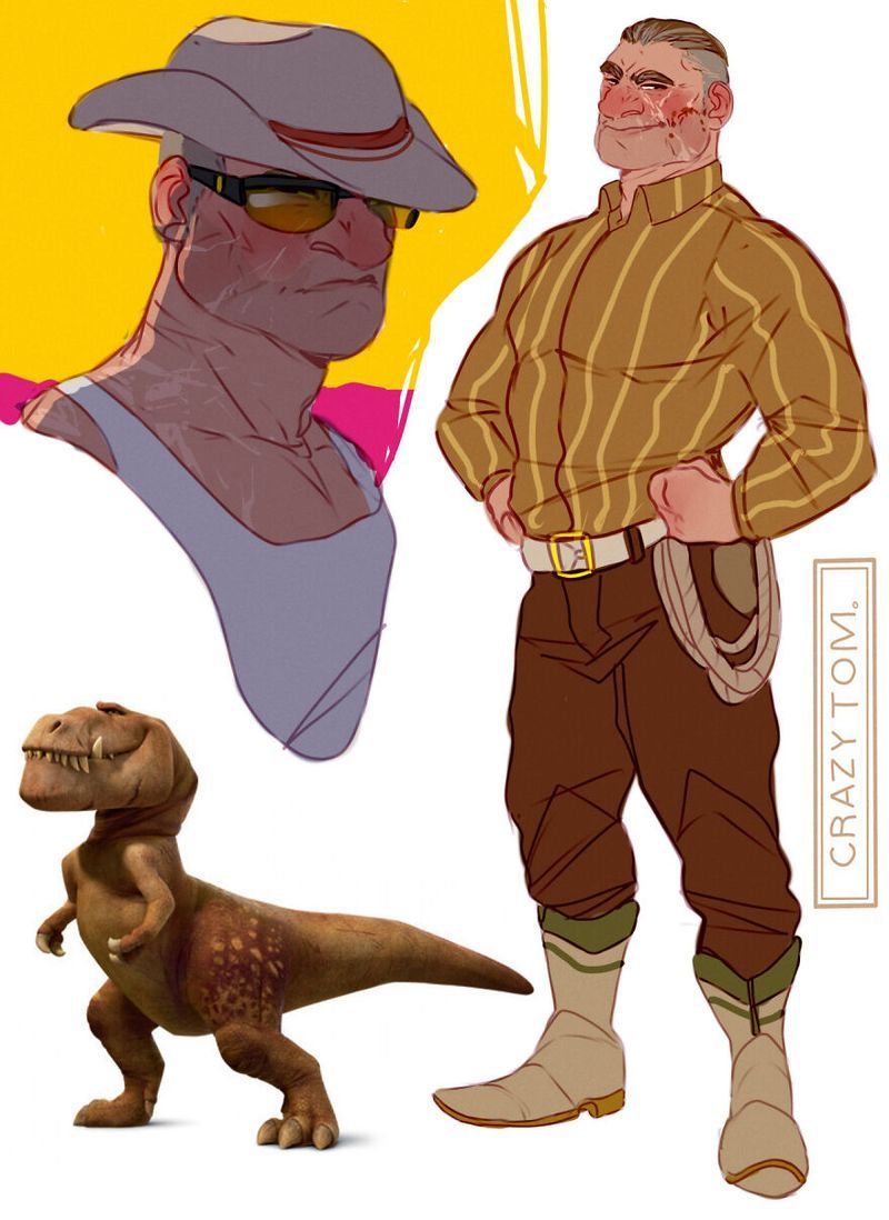 Butch de El buen dinosaurio.
