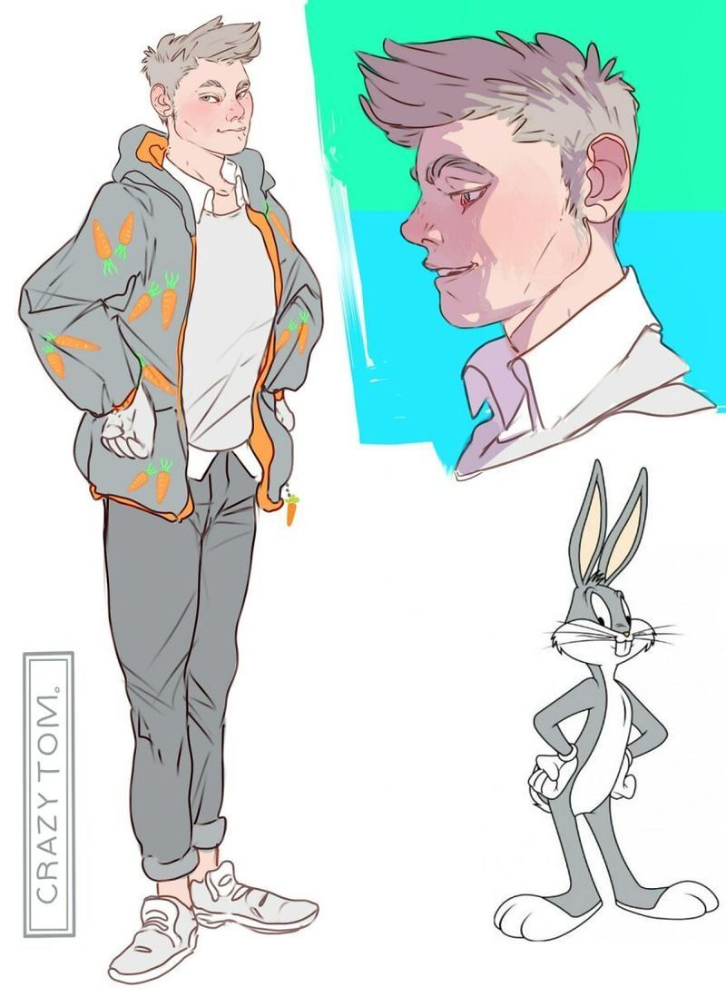 Bugs Bunny fra Looney Tunes.