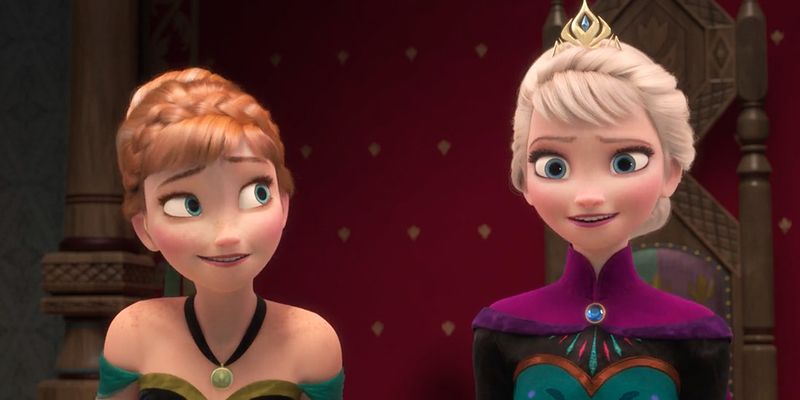 Elsa og Anna Frozen