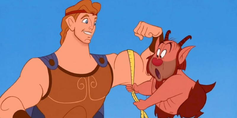   Într-o foto de la Disney's Hercules (1997 film)
