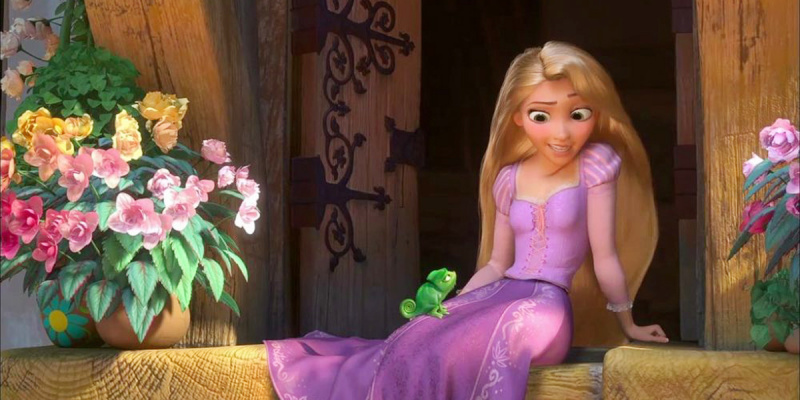  Rapunzel verwarde Disney