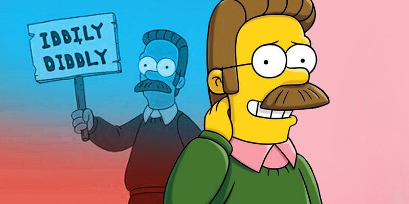 A Simpsons Ned Flanders