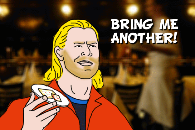 Thor, yemek eleştirmeni. | Süper Kahramanlar Olsaydı