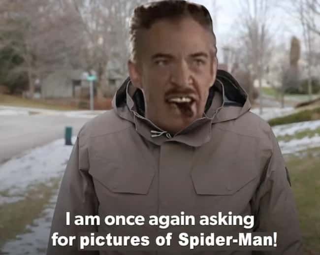 J. Jonah Jameson Spiderman Picture Memes