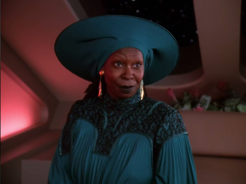   Whoopi Goldberg in'Star Trek : The Next Generation