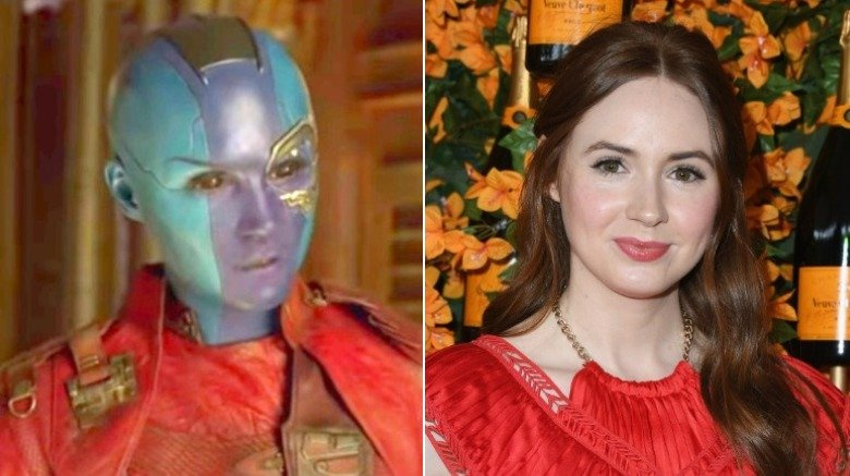   Karen Gillan Nebula, Thanos olarak' daughter gone good!