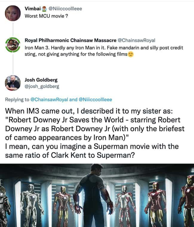 Brist på Iron Man i IM3