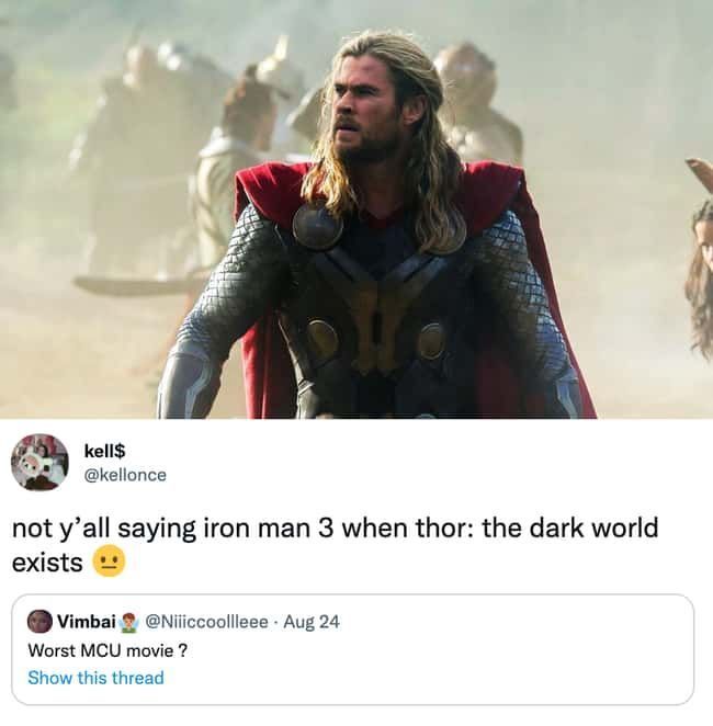 Kom ihåg Thor: The Dark World existerar