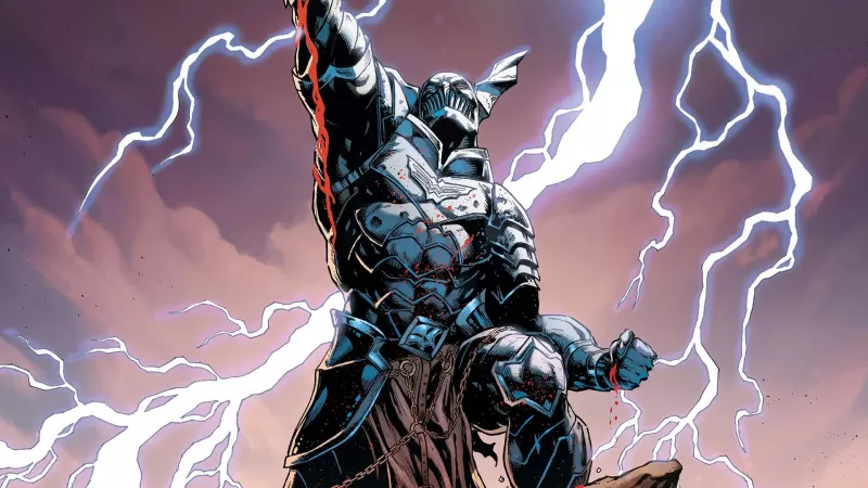   Batman Beats Ares – The Merciless – Dark Nights Metal