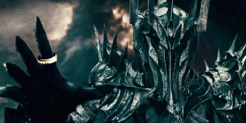   Sauron Anéis de Poder LOTR