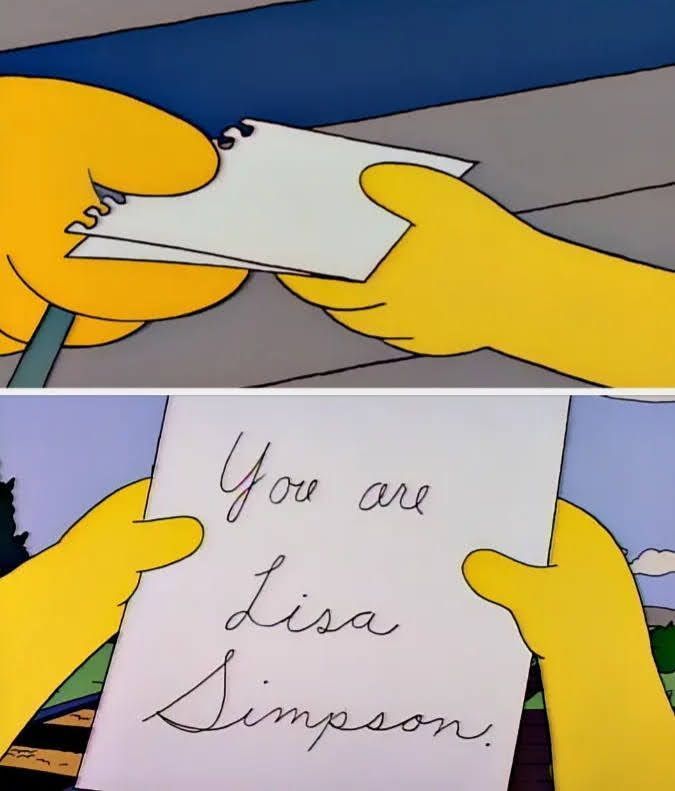 Da Lisa på The Simpsons fik en lærervikar, som virkelig forstod hende