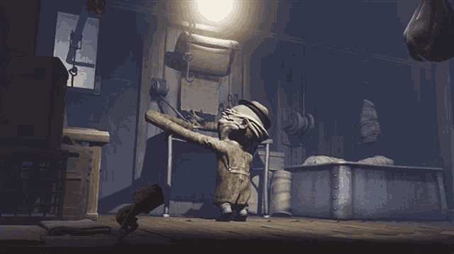 Little Nightmares Six GIF - Little Nightmares Six The Maw - Discover & Share GIFs