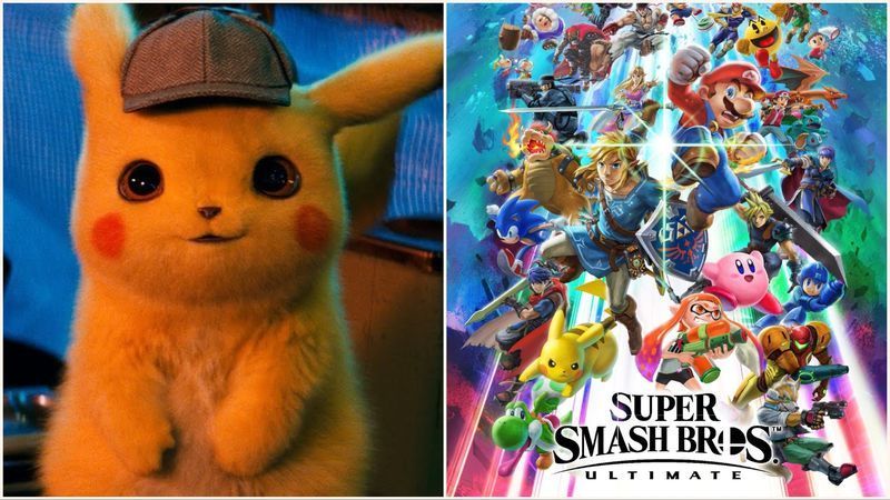 Il detective Pikachu cameo in 'Super Smash Bros. Ultimate'