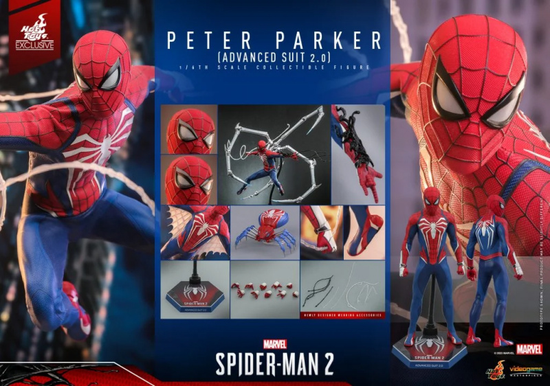 Hot Toys botín Revelación de Spider-Man 2 de Marvel