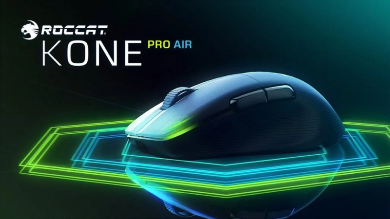 Roccat Kone Pro Air 검토: 완벽에 가까운 세련되고 인체공학적인 마우스!