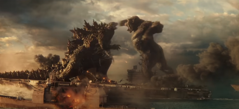 مراجعة فيلم Godzilla vs kong-free
