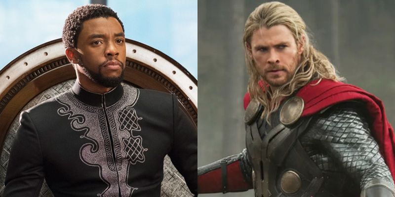 Fekete Párduc és Thor Infinity Saga karakterei