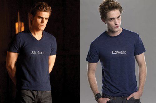 TWILIGHT AND THE VAMPIRE DIARIES- personajes