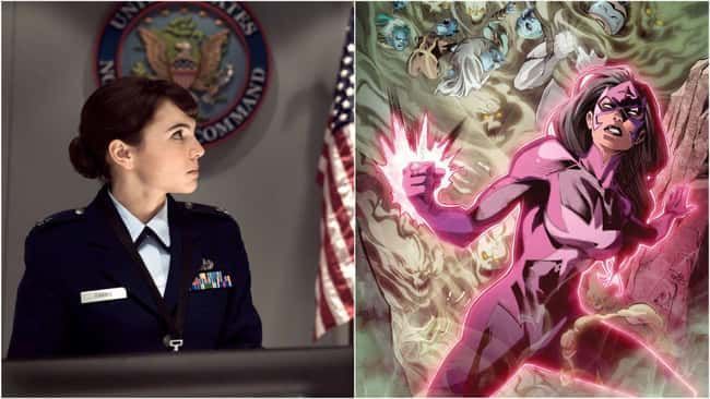 Major Carrie Farris filmist Batman v. Super-Man: Dawn of Justice on Star Sapphire