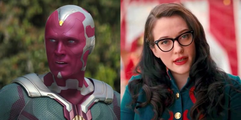 Vision ja Darcy Lewis MCU Duos