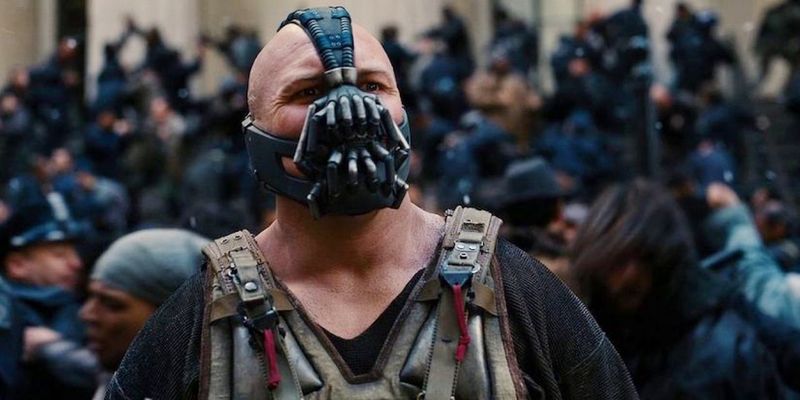 Tom Hardy comme venin de Bane