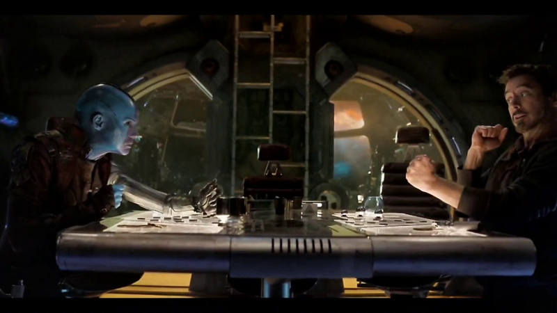  Nebula en Tony Stark scène HD - Avengers Endgame - YouTube