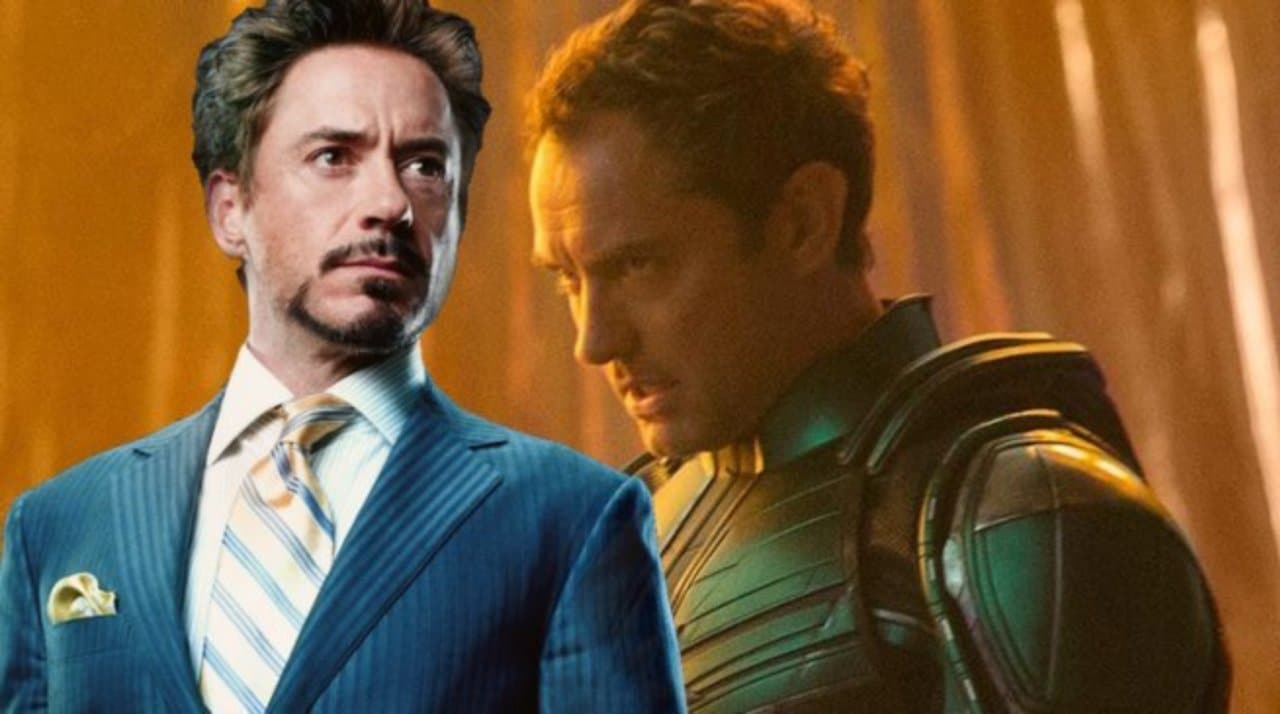 Robert Downey Jr. aconsejó a Jude Law sobre 'Capitana Marvel'